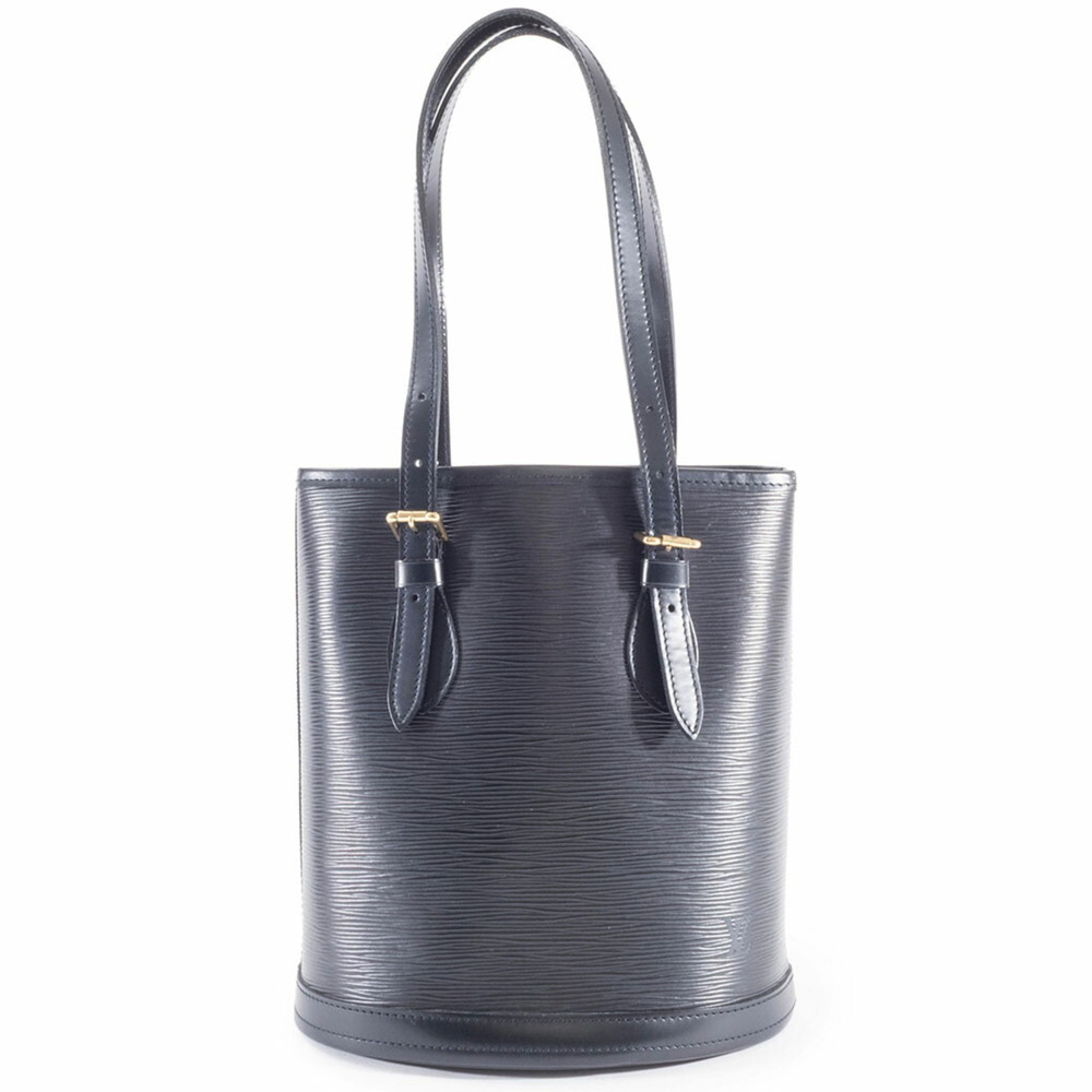 Louis Vuitton Bucket PM Shoulder Bag M58992 Epi Leather Noir Women's Special ... - Picture 1 of 16